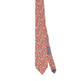 Front Front of Vintage 1990's Paisley Patterned Tie