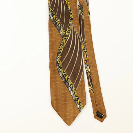 Front Detail of Vintage Abstract Patterned Tie