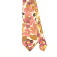 Front Detail of Vintage 1980's Floral Patterned Tie