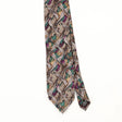 Front Front Detail of Vintage 1990's Jerry Garcia Abstract Patterned Tie