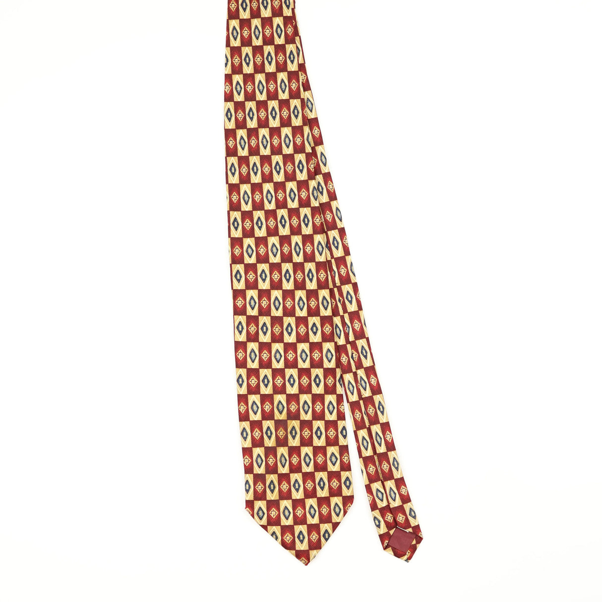 Front Front of Vintage 1990's Andhurst Geometric Patterned Tie