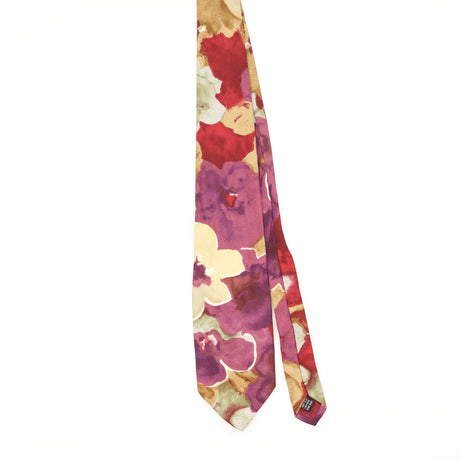 Front of Vintage 1990's Abstract Patterned Tie