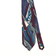Front Front Detail of Vintage 1990's Karl Lagerfeld Abstract Patterned Tie