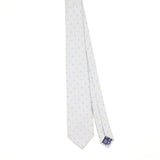Front Front of Vintage T.M. Lewin Polka Dot Patterned Tie