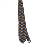 Front Front of Vintage 1990's Van Heusen Foulard Geometric Patterned Tie