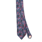 Front Front Detail of Vintage 1990's Pierre Balmain Abstract Patterned Tie