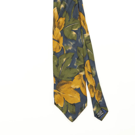 Front Front Detail of Vintage 1990's Guess Floral Patterned Tie