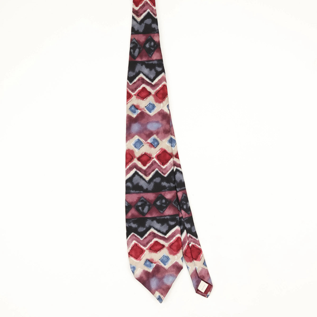 Front Front of Vintage 1990's Pierre Cardin Abstract Patterned Tie