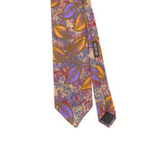 Front Detail of Vintage 1990's Abstract Patterned Tie