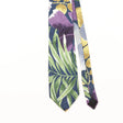 Front Detail of Vintage 1980's Floral Patterned Tie