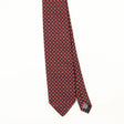 Front Front Detail of Vintage Frangi Geometric Patterned Tie