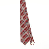Front of Vintage 1980's Givenchy Check Patterned Tie