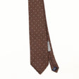 Front Front Detail of Vintage 1990's Polka Dot Patterned Tie