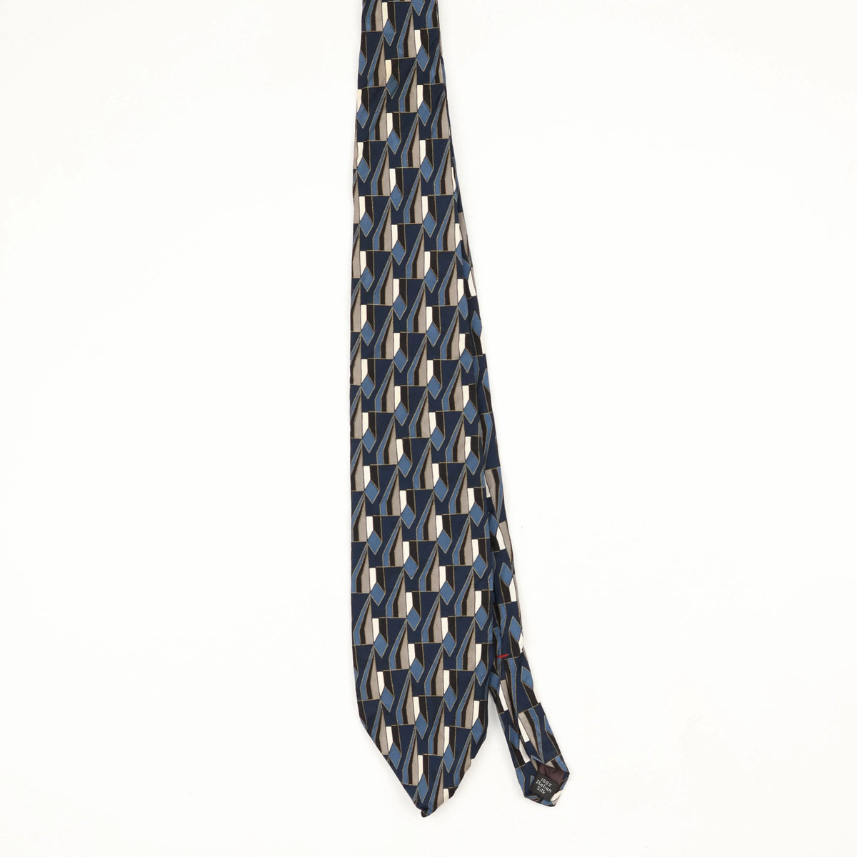 Front Front of Vintage 1990's Geometric Patterned Tie