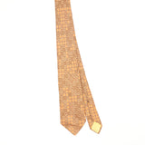 Front Front of Vintage 1980's Christian Dior Geometric Patterned Tie