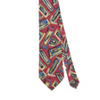 Front Front Detail of Vintage 1990's Abstract Patterned Tie