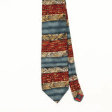 Front Front Detail of Vintage 1990's Abstract Patterned Tie