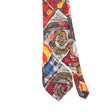 Front Detail of Vintage 1990's Abstract Patterned Tie