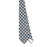 Front Front of Vintage 1980's Nina Ricci Cubes Geometric Patterned Tie