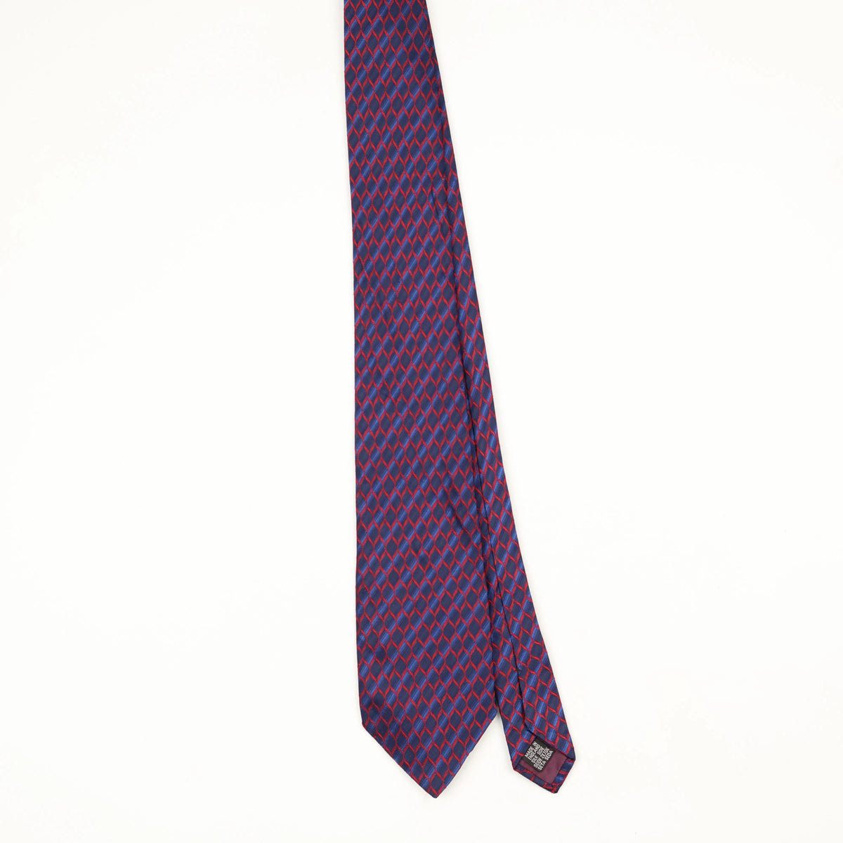 Front Front of Vintage 1990's Geometric Patterned Tie