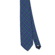 Front Front Detail of Vintage 1990's Tartan Plaids & Checks Patterned Tie