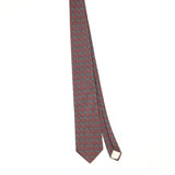 Front Front of Vintage 1990's Guy Laroche Geometric Patterned Tie