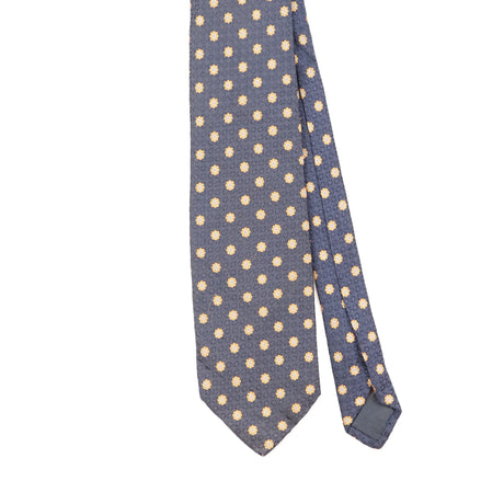 Front Front Detail of Vintage 1990's Striped Patterned Tie