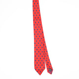 Front Front of Vintage 1990's Polka Dot Patterned Tie