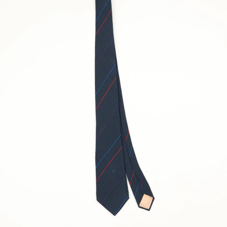Front Front of Vintage 1990's Pierre Balmain Striped Patterned Tie