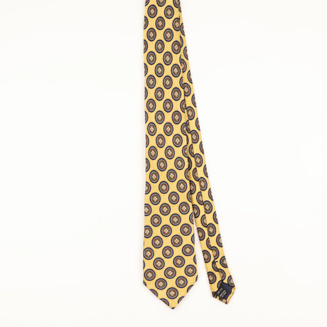 Front of Vintage Jos. A. Bank Geometric Patterned Tie