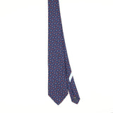 Front of Vintage 1990's Salvatore Ferragamo Geometric Patterned Tie