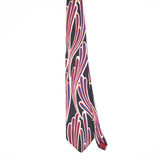 Front Front of Vintage 1990's Abstract Patterned Tie
