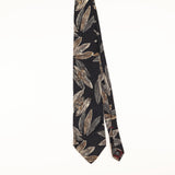 Front of Vintage 1990's Zylos Geometric Patterned Tie