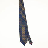 Front Front of Vintage 1990's Christian Dior Geometric Patterned Tie