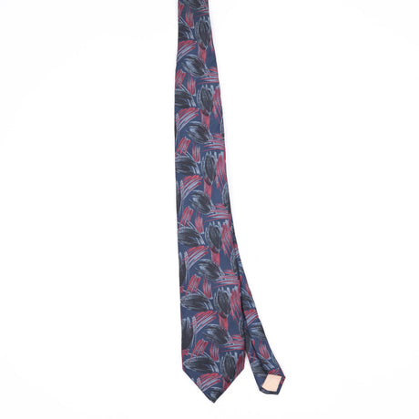 Front Front of Vintage 1990's Pierre Balmain Abstract Patterned Tie