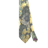 Front Front Detail of Vintage 1990's Paco Rabanne Abstract Patterned Tie