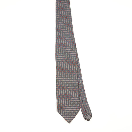 Front of Vintage 1990's Tie Rack Carlo Colombo Geometric Patterned Tie