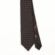 Front Front Detail of Vintage 1990's Jz Richards Geometric Patterned Tie