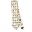 Front Front Detail of Vintage 1990's Ermenegildo Zegna Geometric Patterned Tie