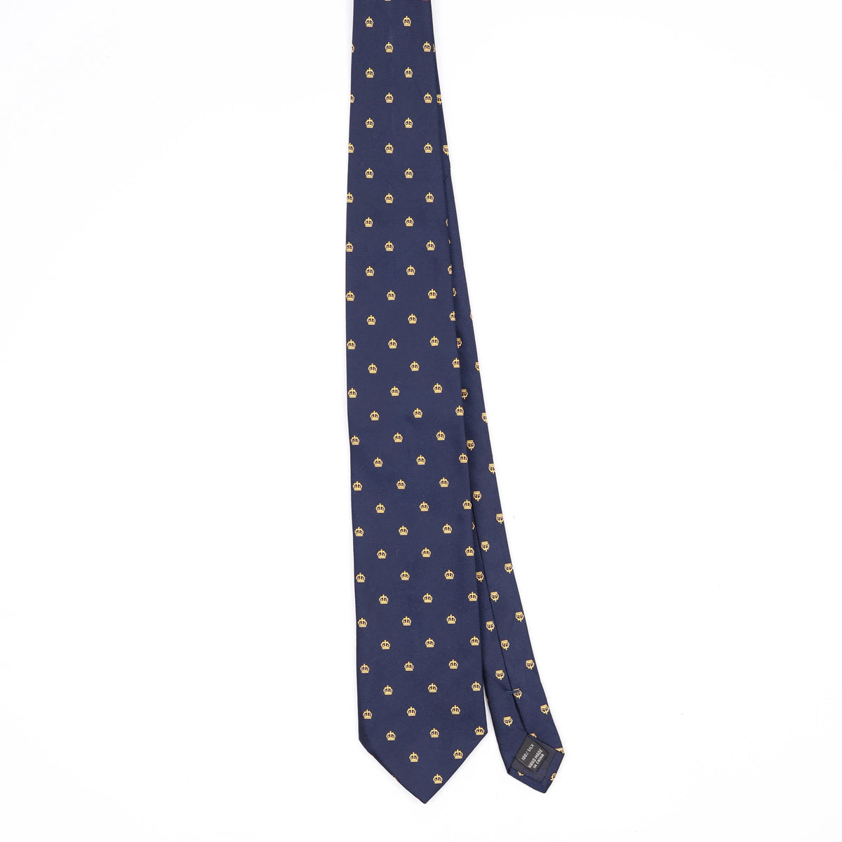 Front Front of Vintage Jos. A. Bank Crown Geometric Patterned Tie