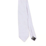 Front Detail of Vintage Hugo Boss Geometric Patterned Tie