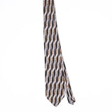 Front Front of Vintage 1990's Zylos Geometric Patterned Tie