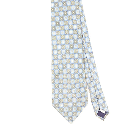 Front Front Detail of Vintage Pierre Cardin Geometric Patterned Tie