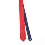Front of Vintage Tommy Hilfiger Polka Dot Patterned Tie