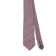 Front Detail of Vintage 1990's Damon Geometric Patterned Tie