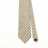 Front Detail of Vintage Gant Geometric Patterned Tie