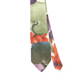 Front Front Detail of Vintage 1990's Croft & Barrow Floral Patterned Tie