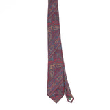 Front Front of Vintage 1990's Tom James Paisley Patterned Tie