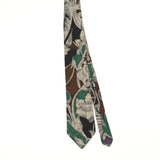 Front Front of Vintage 1990's Guy Laroche Abstract Patterned Tie