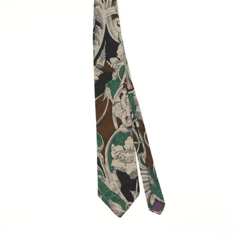 Front Front of Vintage 1990's Guy Laroche Abstract Patterned Tie